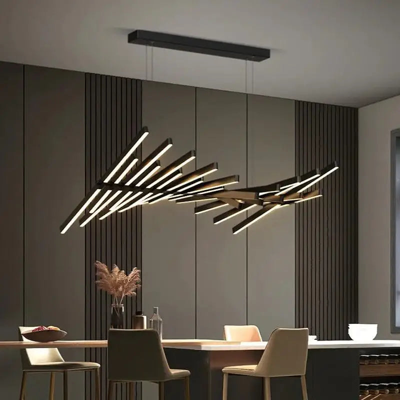 Grande Suspension Design Arête De Poisson