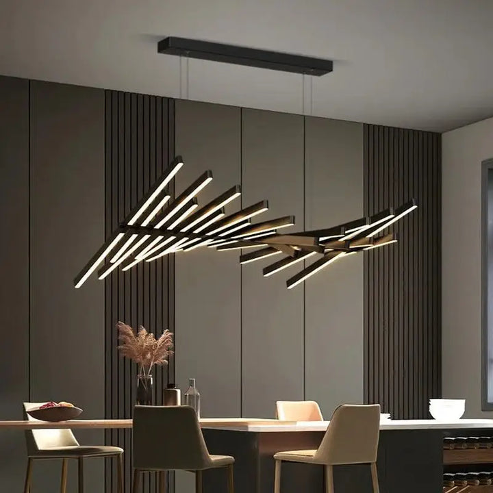 Grande Suspension Design Arête De Poisson