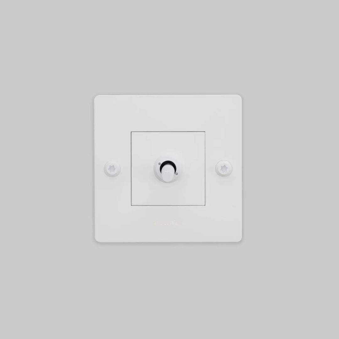Interrupteur à levier Toggle à gravure alignée avec logo blanc #couleur_blanc