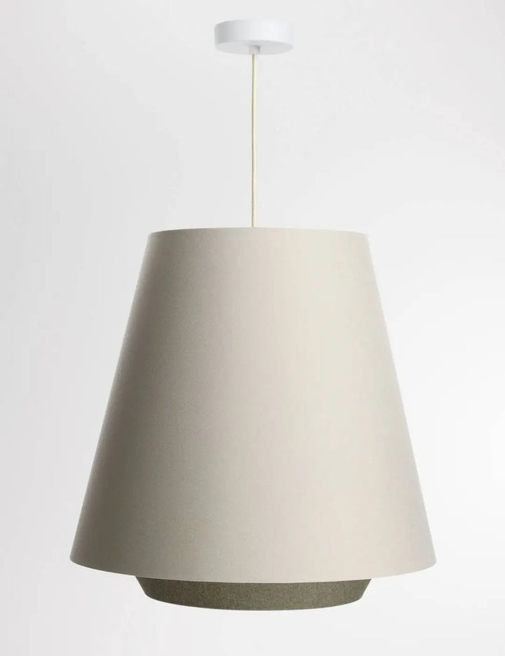 Suspension Luminaire | DOBLO  (Creme/Olive)