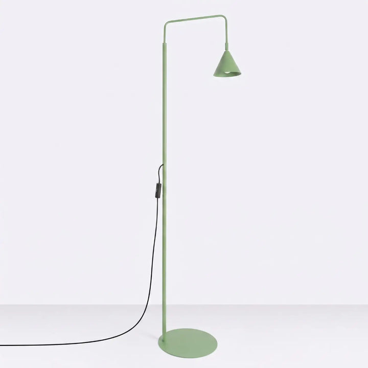 Lampadaire sauge éteint