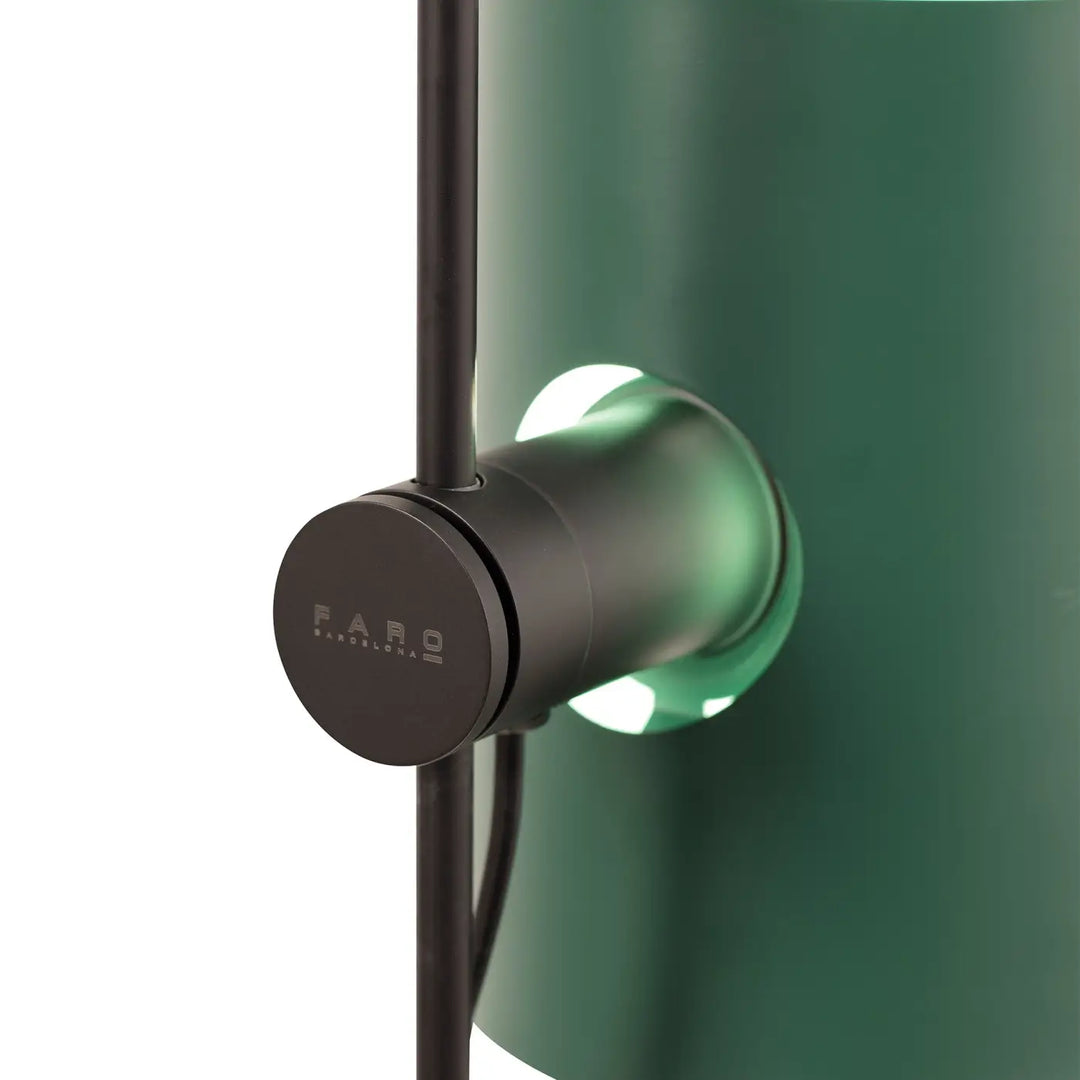 Autre détail du lampadaire Guadalupe vert