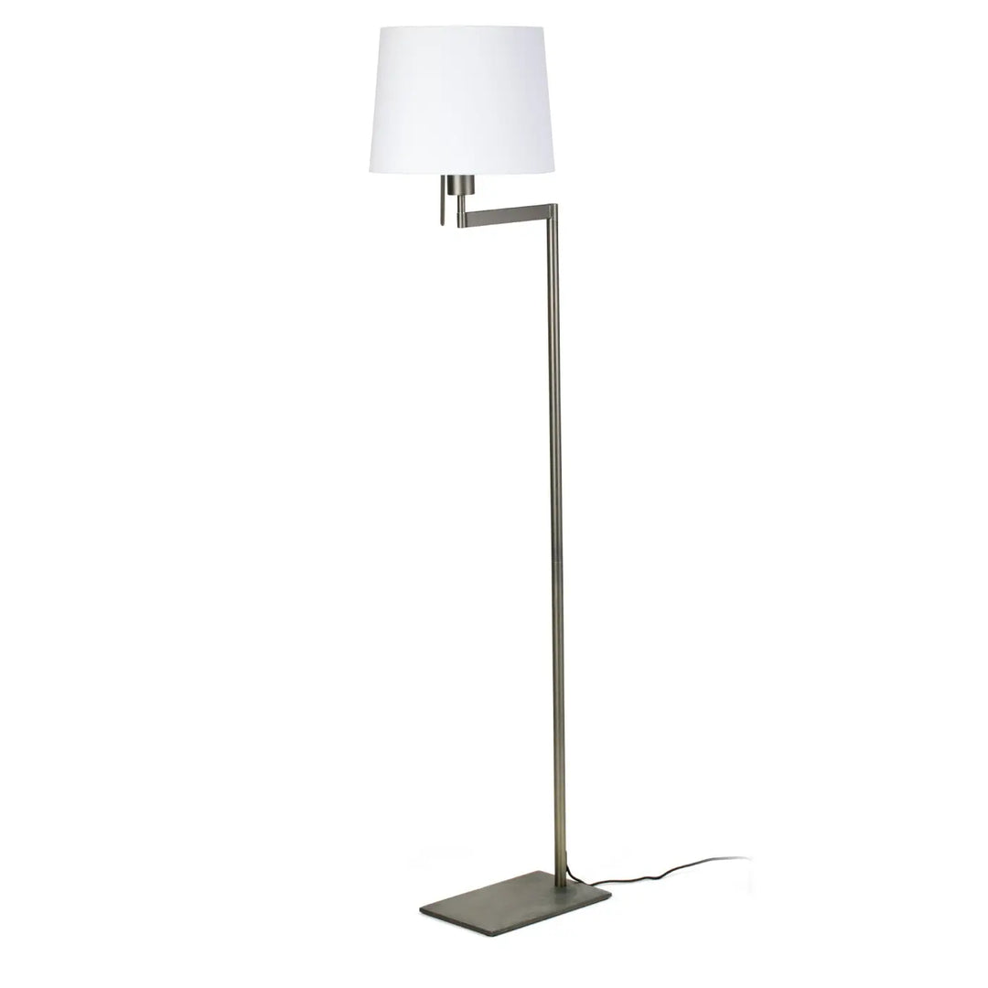 Lampadaire Artis bronze et blanc de Faro Barcelona