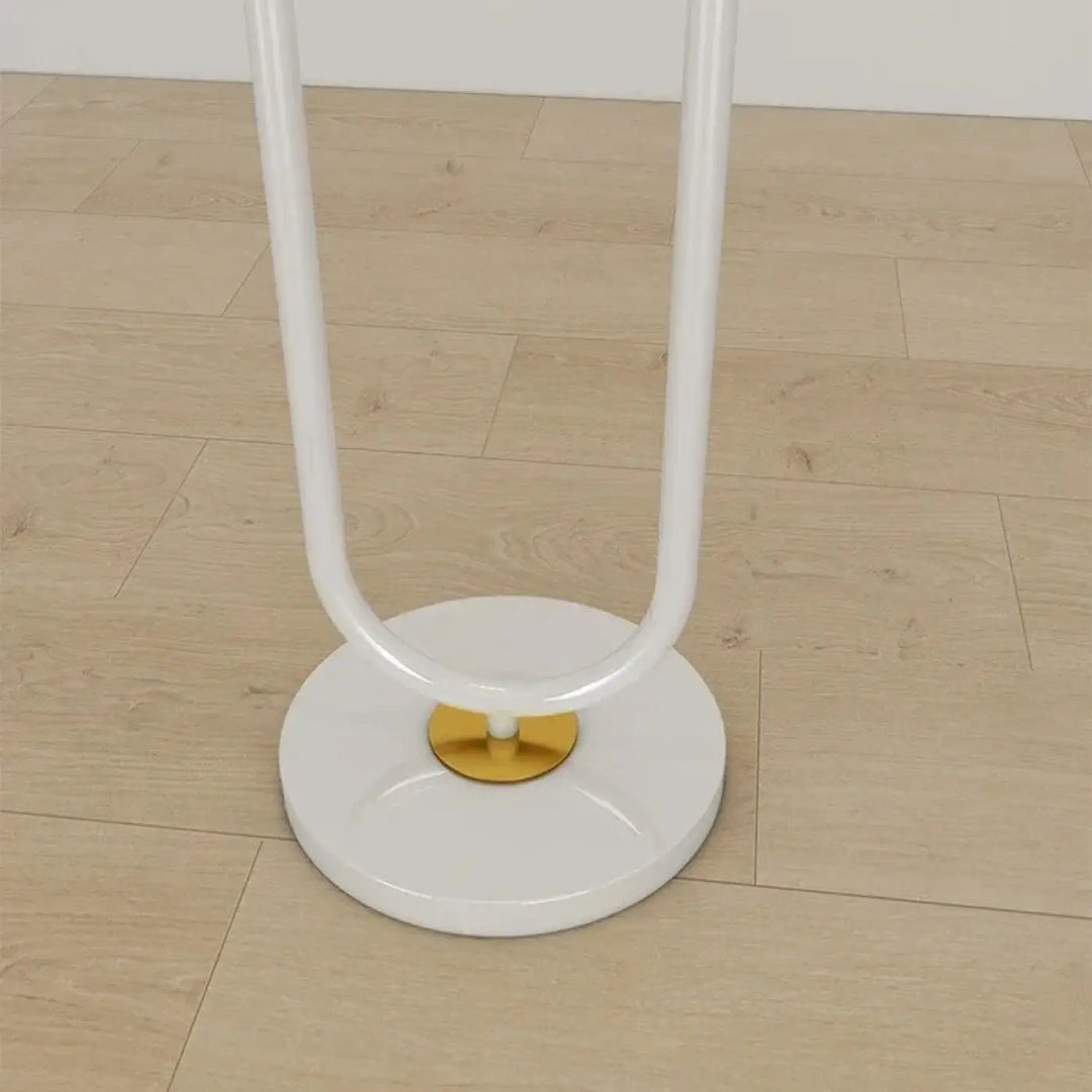 Lampadaire contemporain avec deux boules lumineuses chic