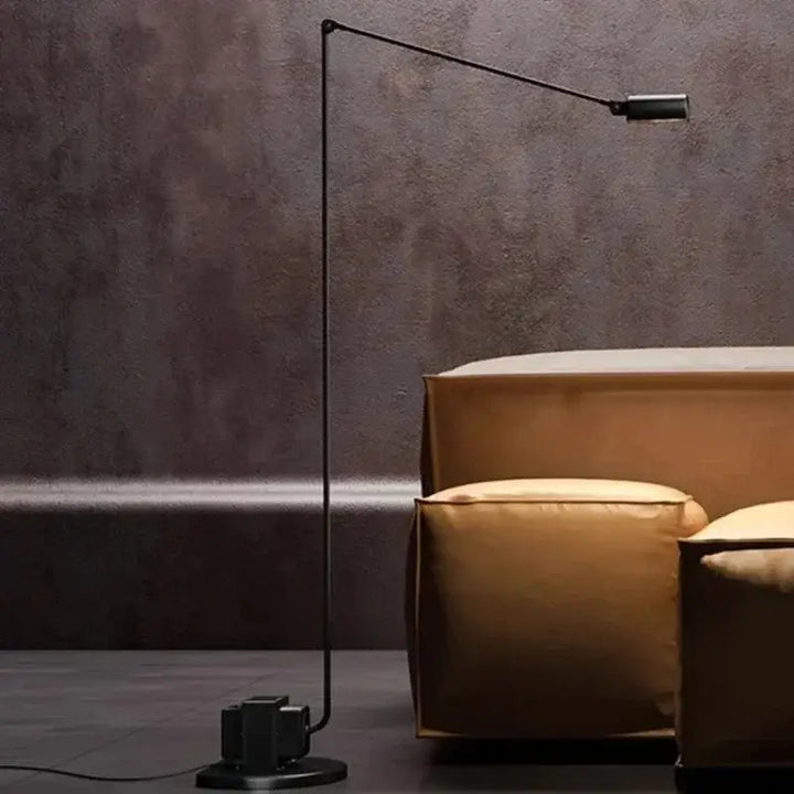 Lampadaire design articulé style architecte au design contemporain