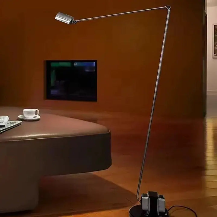 Lampadaire design articulé style architecte au design contemporain