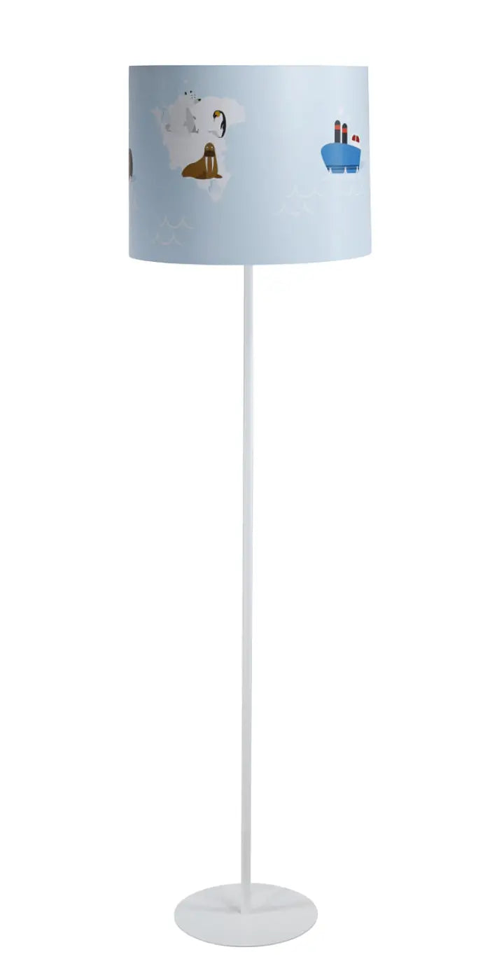 Floor lamp Sweet Dreams – Light blue/White/Brown