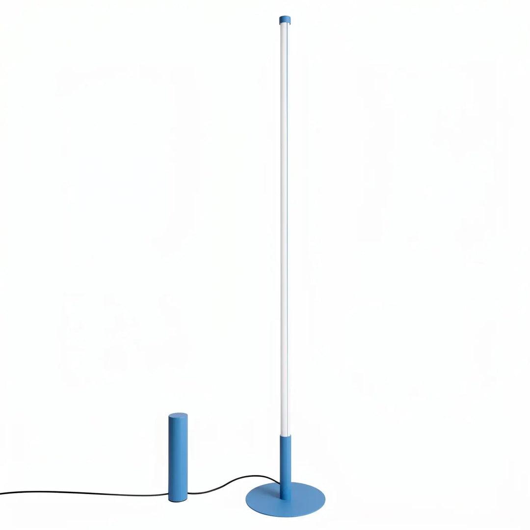 Lampadaire TRANG bleu clair vue d'ensemble