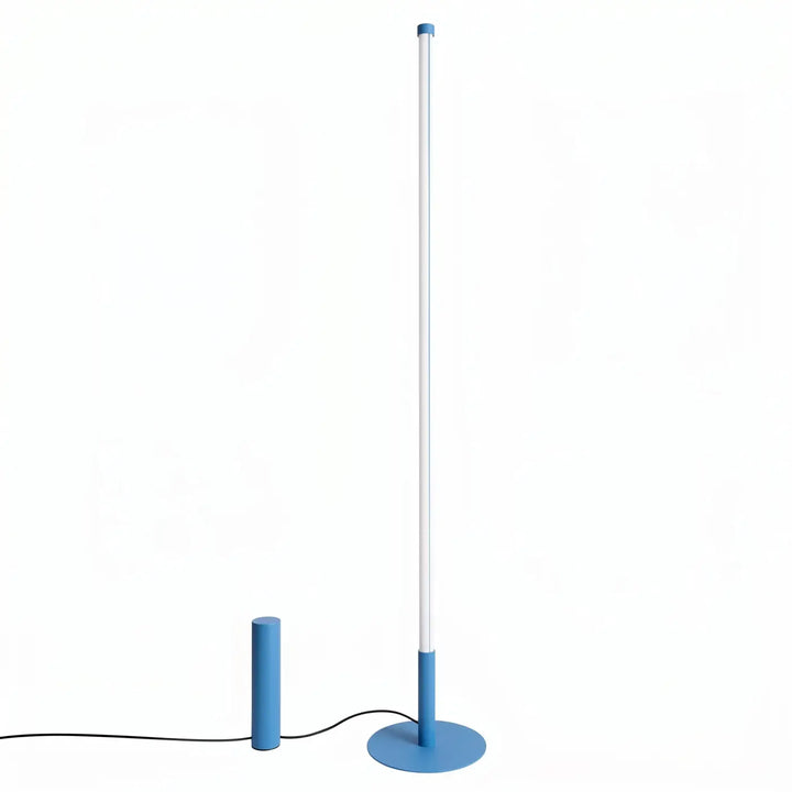 Lampadaire TRANG bleu clair vue d'ensemble