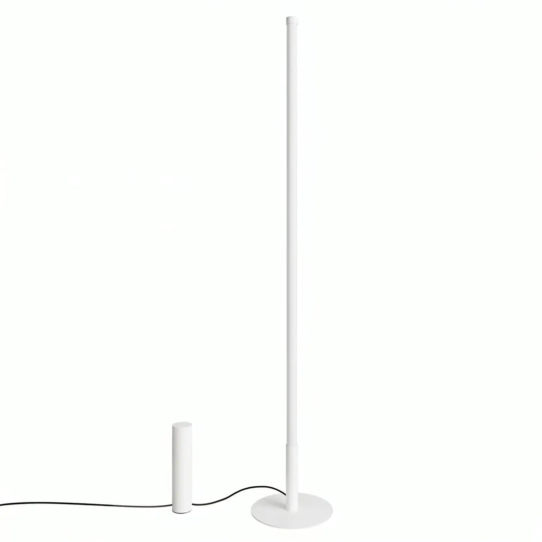 Lampadaire TRANG blanc vue d'ensemble