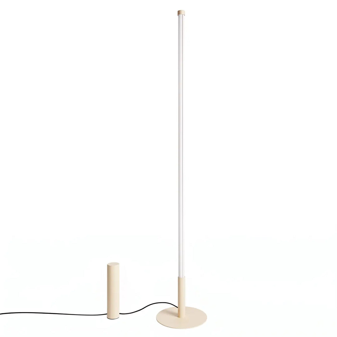 Lampadaire TRANG beige vue d'ensemble