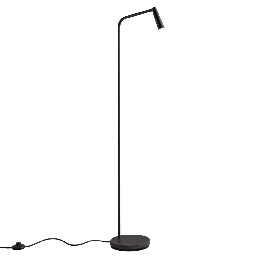 Lampadaire Gamma noir vu en entier #couleur_noir
