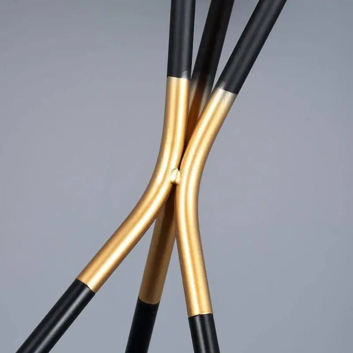 Lampadaire Sur Pied Original En Aluminium Disque Incliné