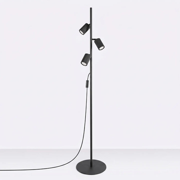 Lampadaire noir éteint