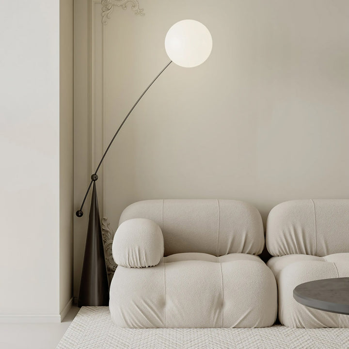 lampadaire boule