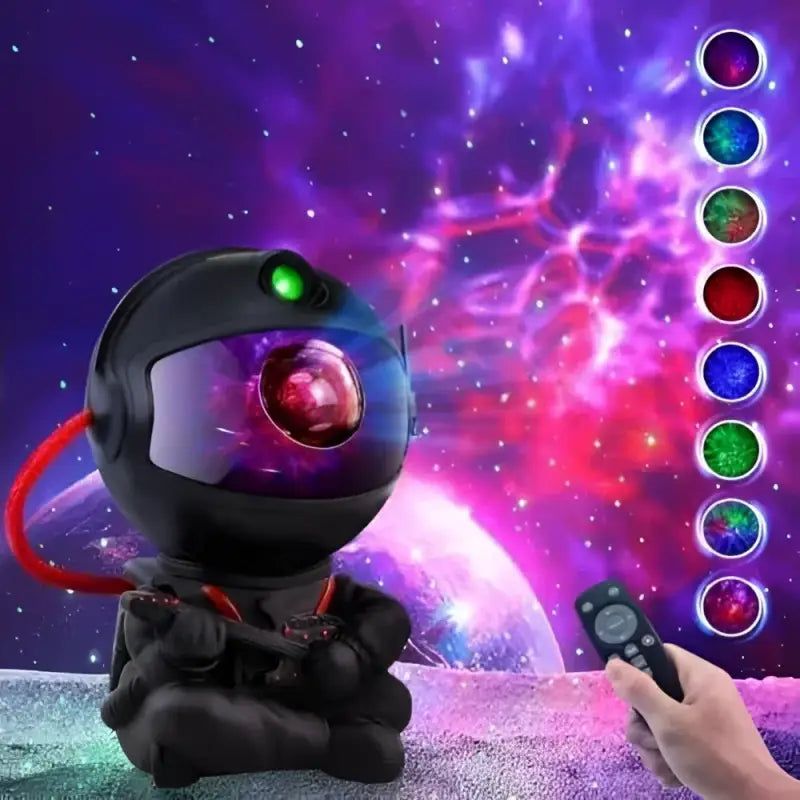 Lampe Astronaute Projecteur Design Blanc Ou Noir