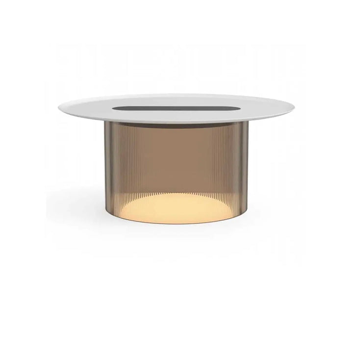 Lampe de table Carousel à plateau de recharge sans fil