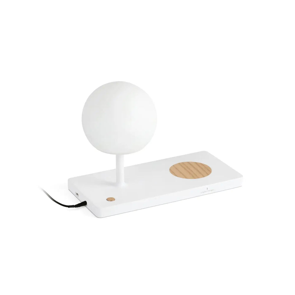 Lampe de chevet Niko blanche de Faro Barcelona