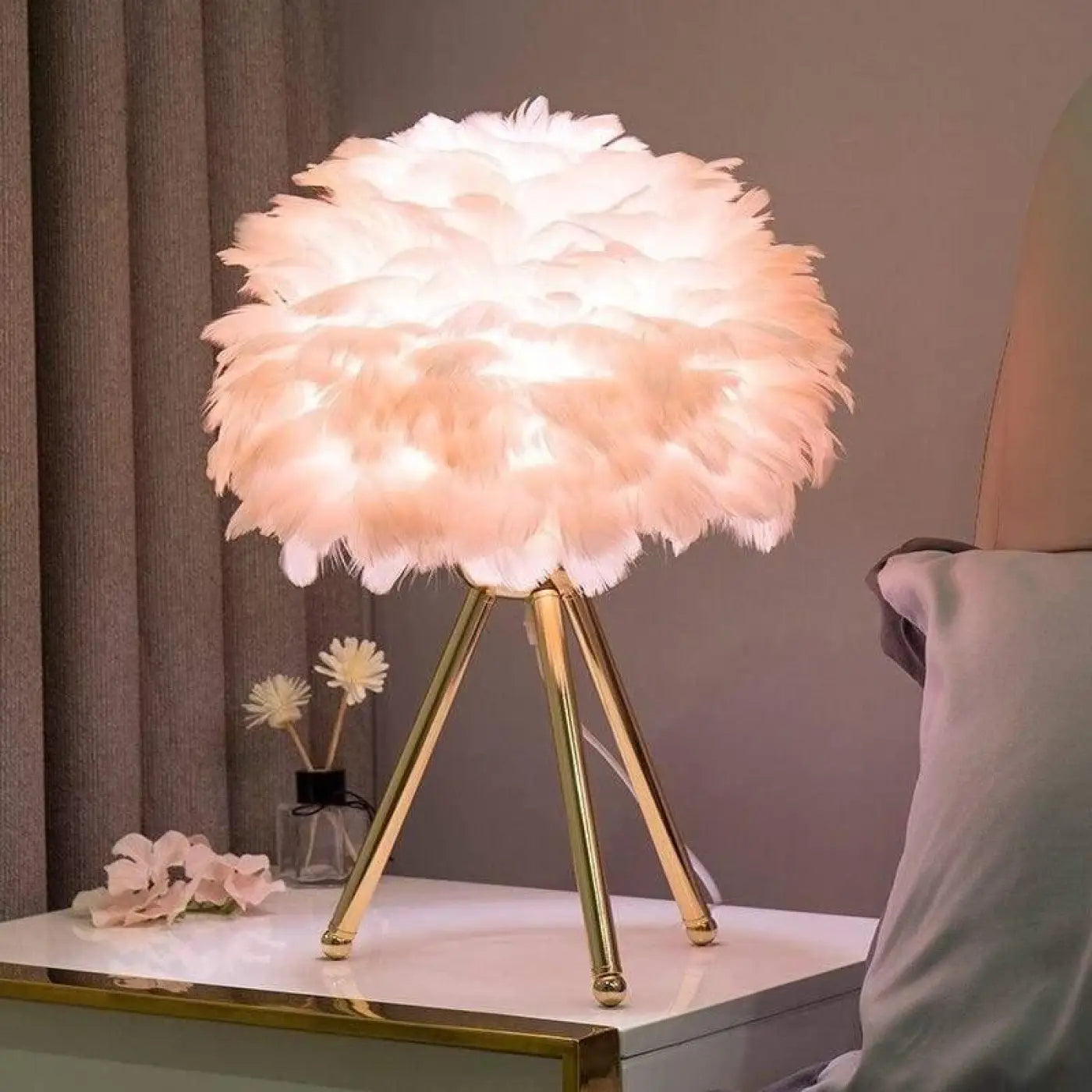 Lampe de Chevet Noir Design | Lampe Orion