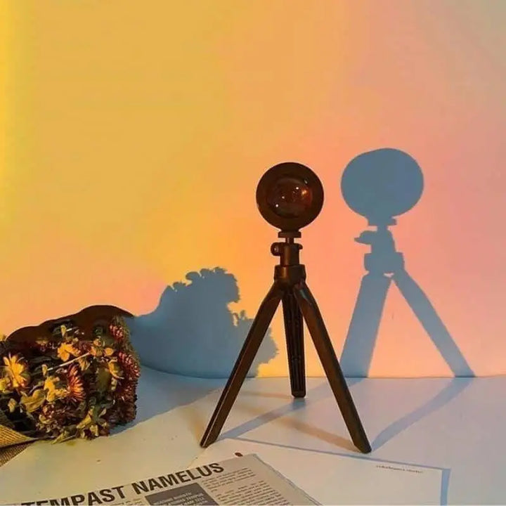 Lampe Coucher De Soleil Effet Arc En Ciel