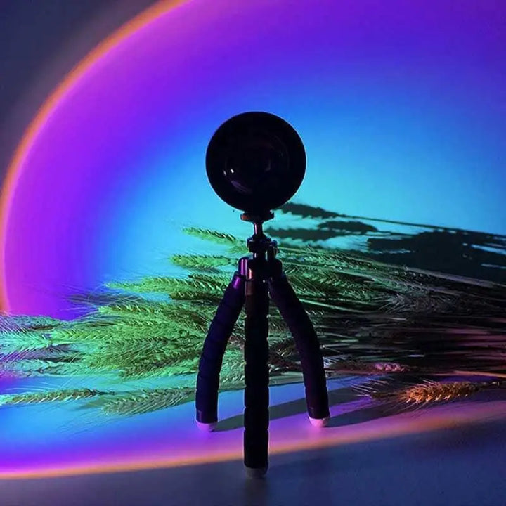 Lampe Coucher De Soleil Effet Arc En Ciel