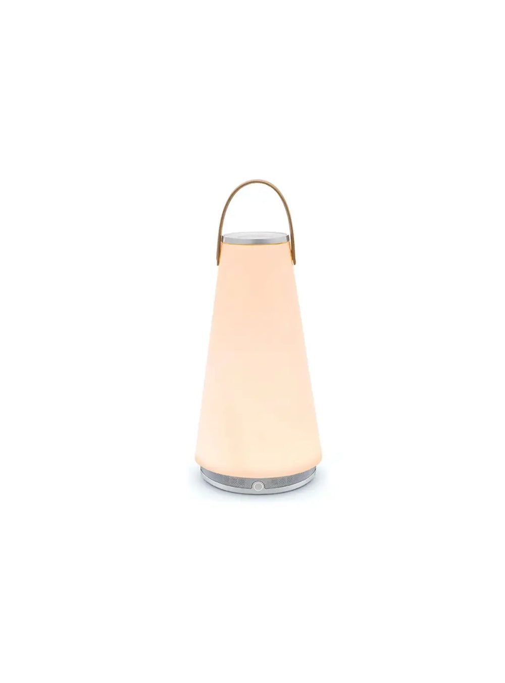 Lampe sans fil UMA argent à enceinte Bluetooth