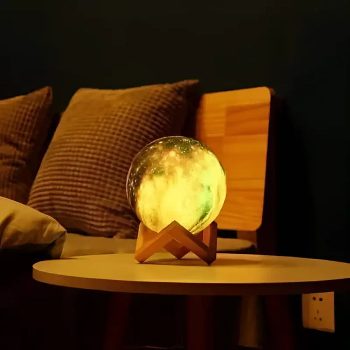 Lampe Galaxie Multicolore à Effet 3D en Acrylique