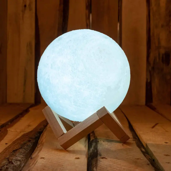 Lampe Lune 3D Sphère Multicolore Éclairage LED
