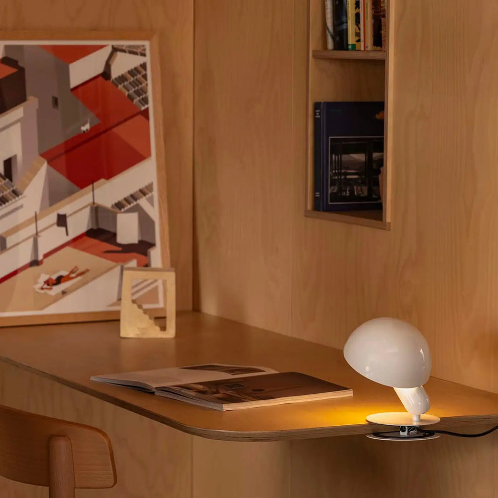 Lampe Bela blanche en situation