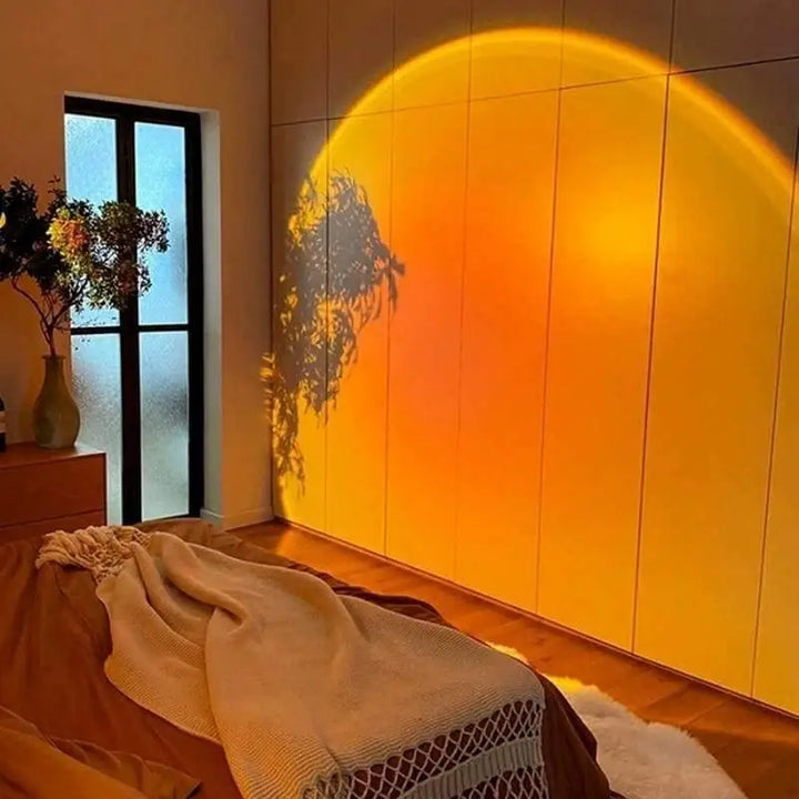 Lampe Coucher De Soleil Projecteur LED Multicolore