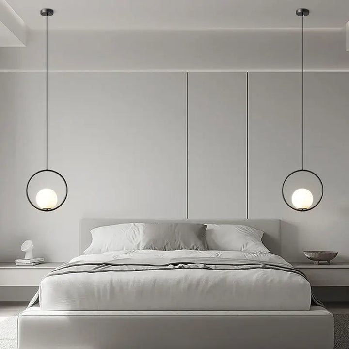 Lampe Suspendue Au Style Scandinave En Métal