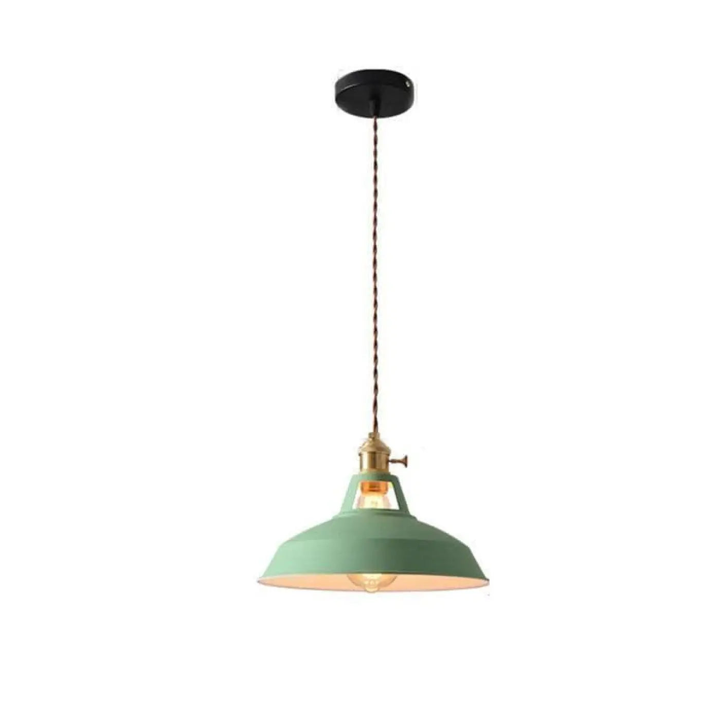 Rétro Industriel Style Abat-Jour En Métal Facile À Installer Suspension