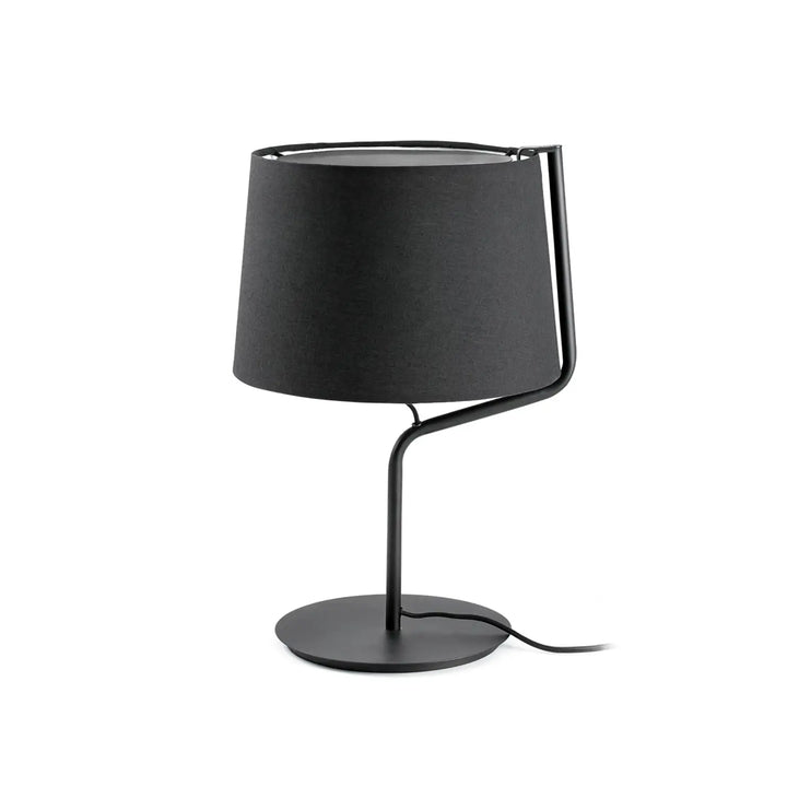 Lampe de table Berni noire de Faro Barcelona