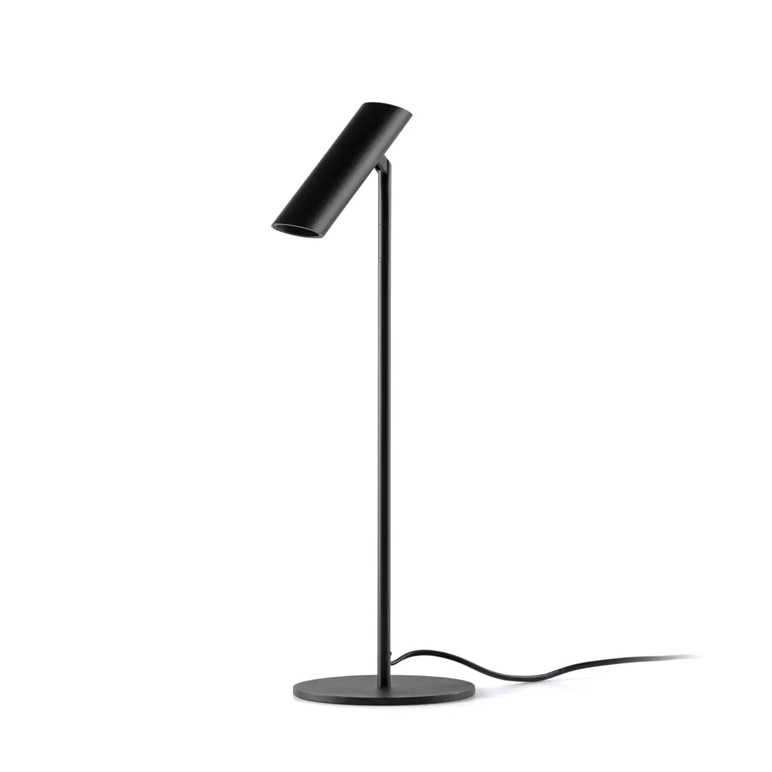 Lampe de table Leo noire de Faro Barcelona