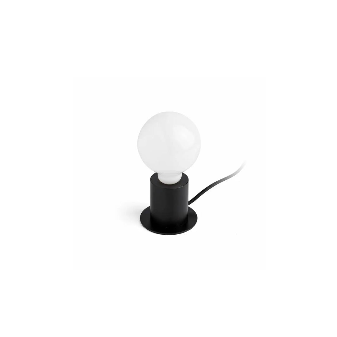 Lampe de table Ten noire de Faro Barcelona