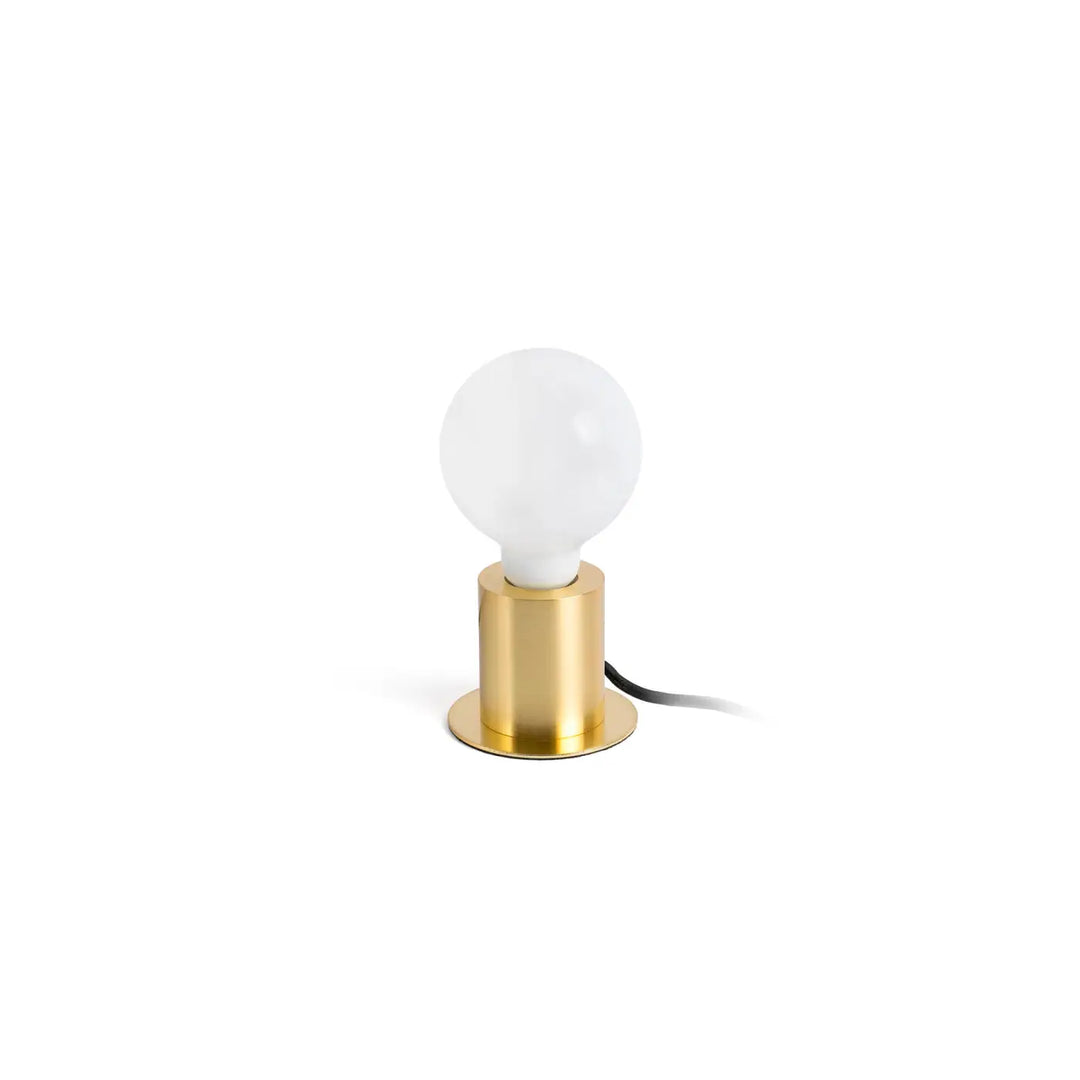 Lampe de table Ten or satiné de Faro Barcelona