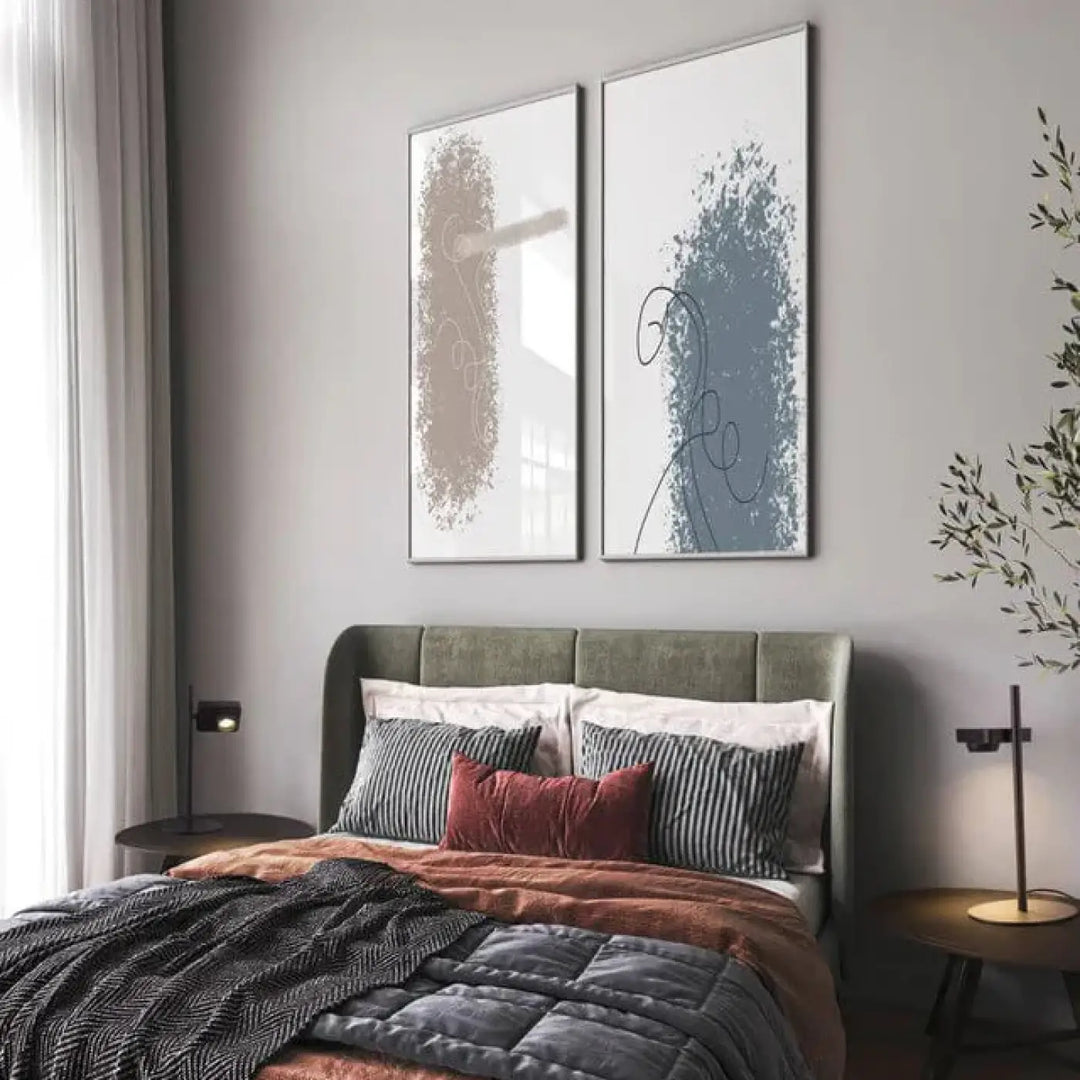 Lampe de table eclia avec tige élancée et éclairage directionnel au design moderne pour une table design élégante