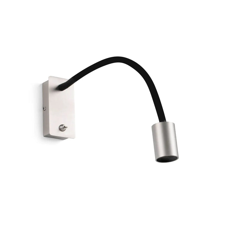 Liseuse murale Leser nickel mat de Faro Barcelona