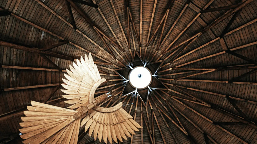 suspension luminaire bambou
