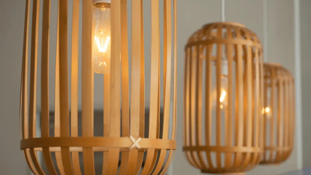 luminaire bambou leroy merlin