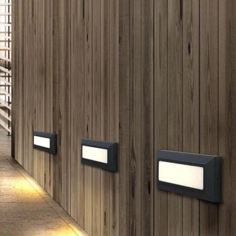 Luminaire Encastré Extérieur Applique Rectangulaire