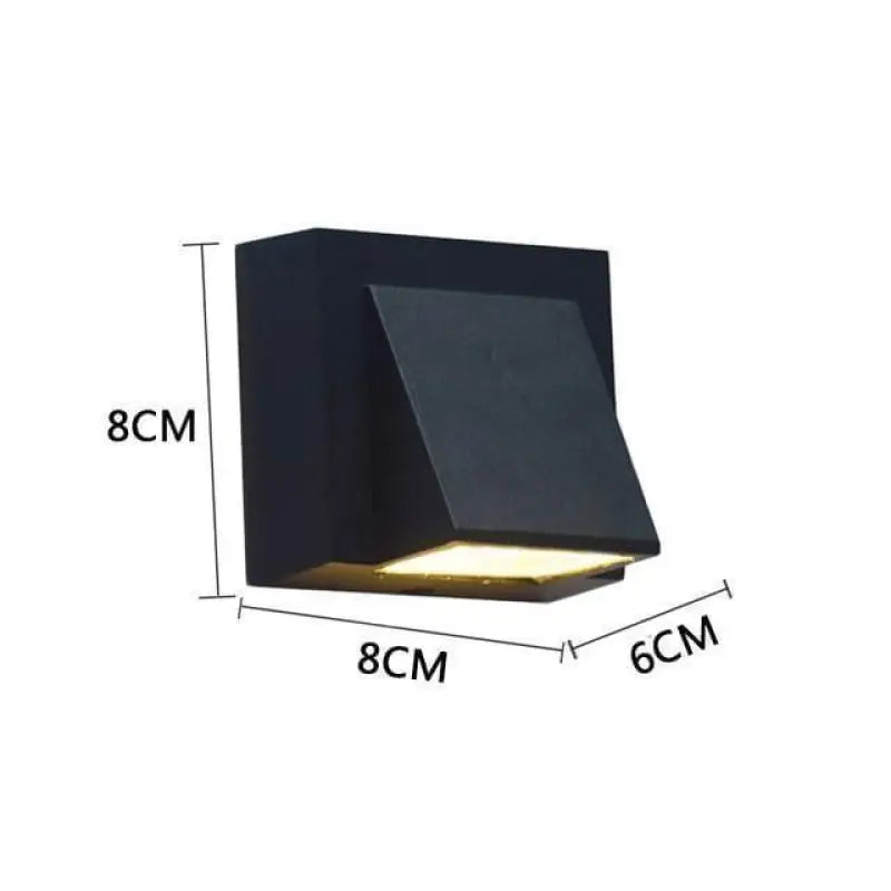 Luminaire Extérieur Applique Murale Cylindrique