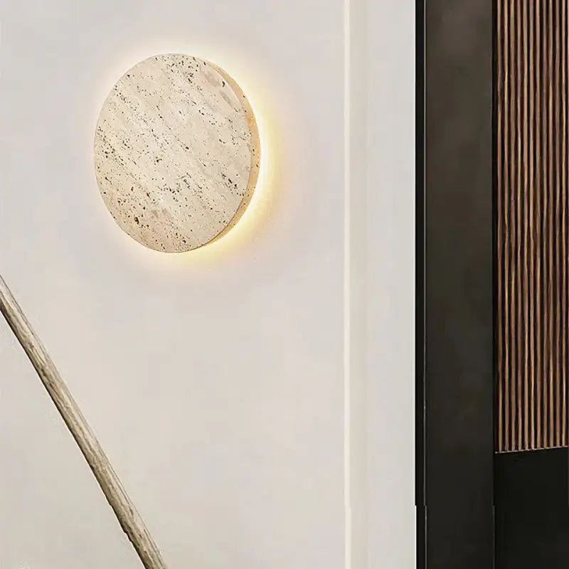 Luminaire extérieur waterproof moderne en pierre naturelle design