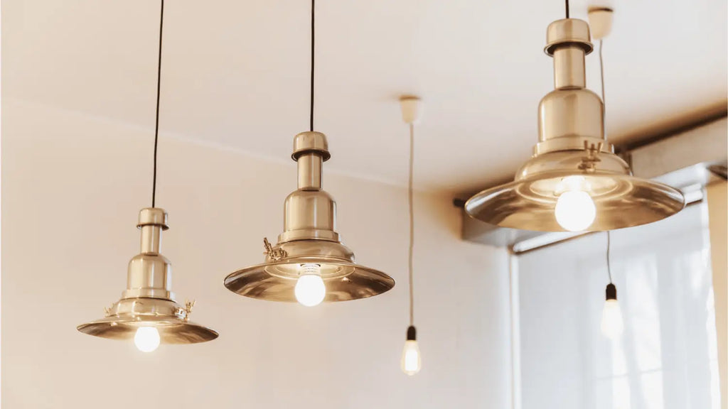 metal light fixture
