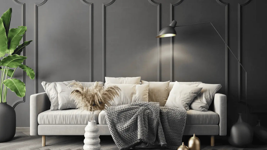 metal and wood light fixture