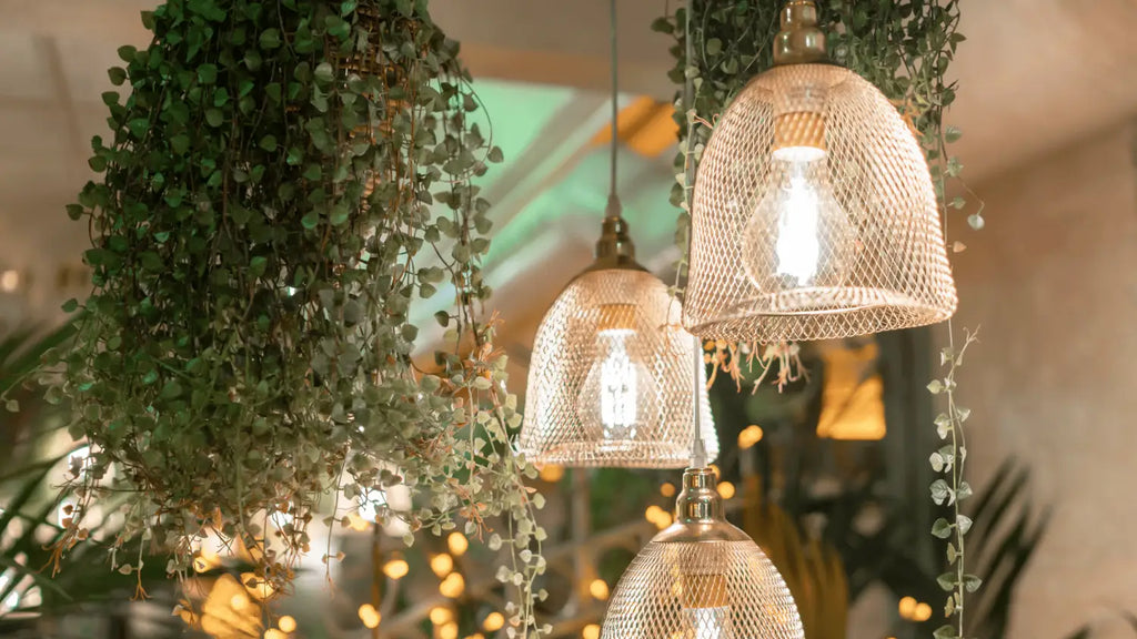 suspension luminaire osier