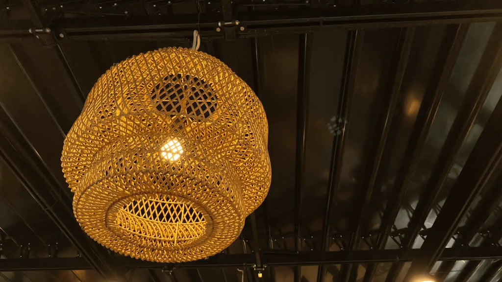 luminaire osier maison du monde