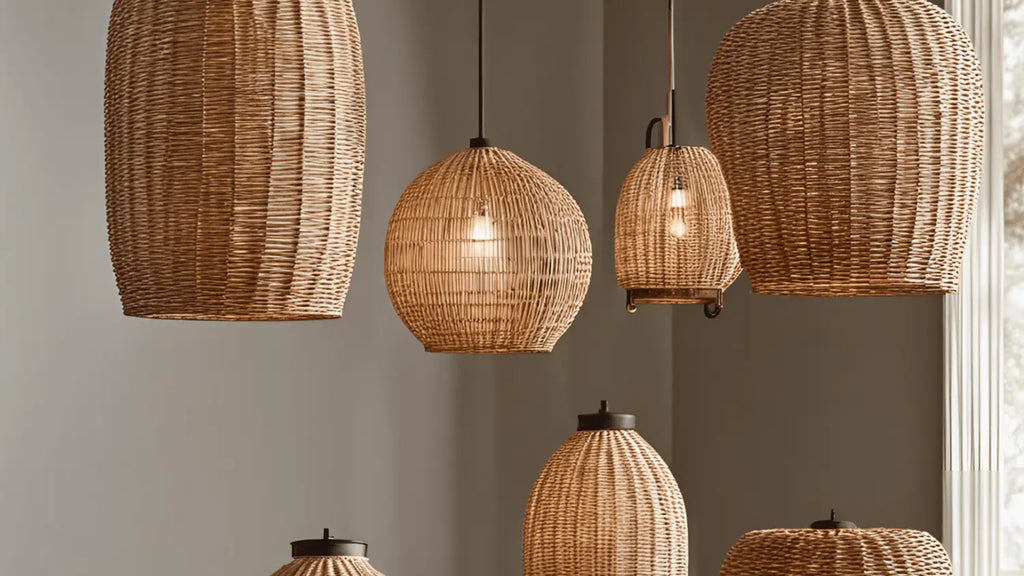 luminaire osier chambre