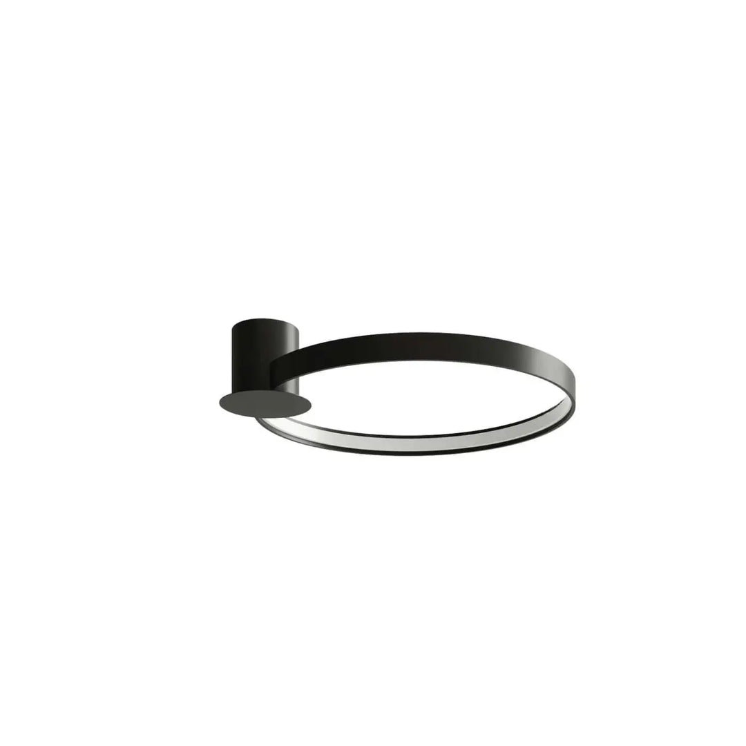 Luminaire plafonnier rio 78 4000k noir avec modules led et design unique offrant une efficacité lumineuse élevée