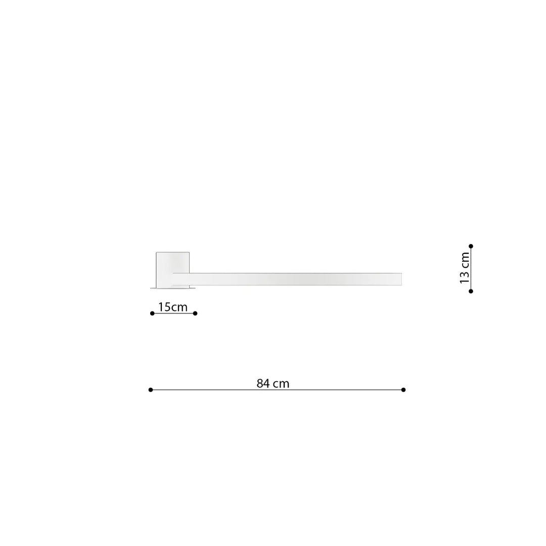 Luminaire plafonnier rio 78 4000k vert olive avec comptoir blanc minimaliste en aluminium alliant élégance et anneaux led